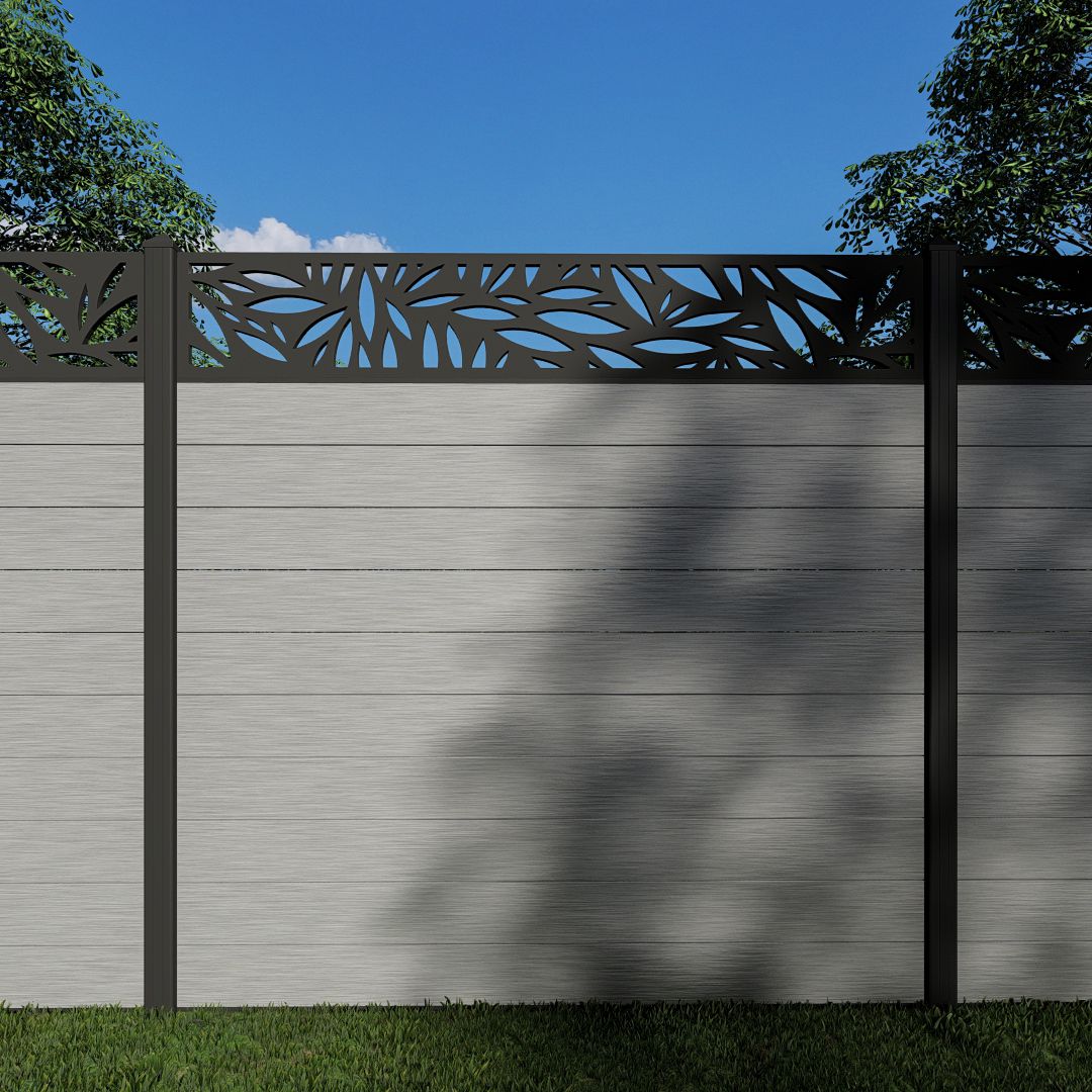 composite fencing 30cm trellis