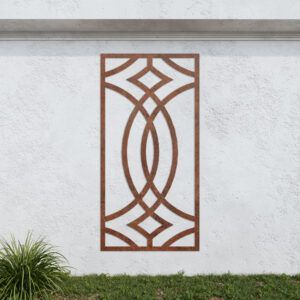 Corten Steel No200 Metal Garden Screen