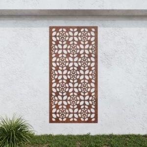 Corten Steel No204 Metal Garden Screen