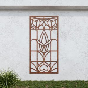 Corten Steel No205 Metal Garden Screen