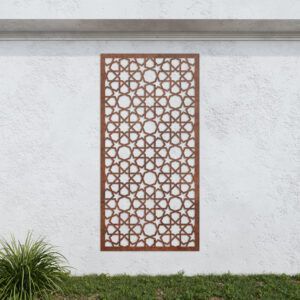 Corten Steel No207 Metal Garden Screen