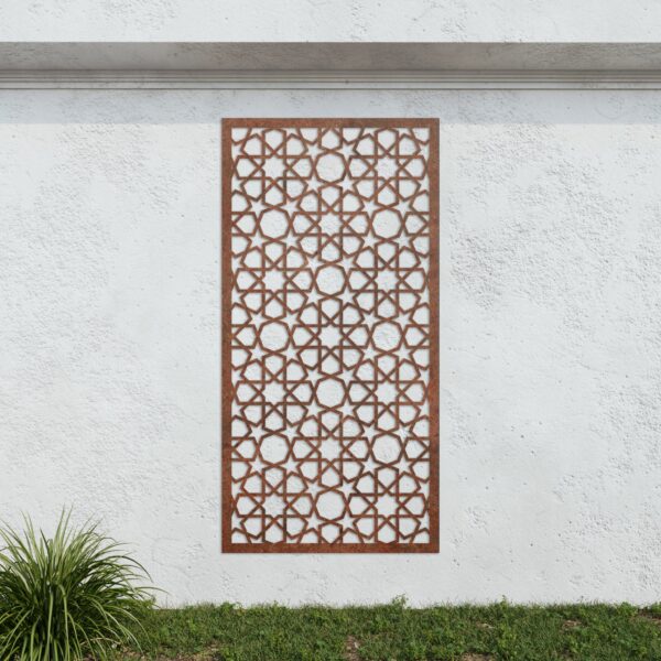 Corten-Steel-No207-Metal-Garden-Screen