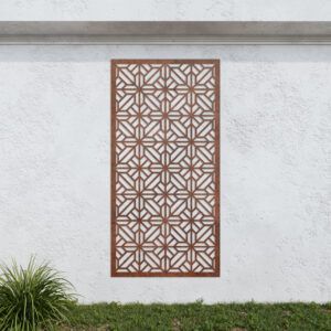 Corten Steel No208 Metal Garden Screen