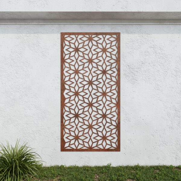 Corten-Steel-No210-Metal-Garden-Screen