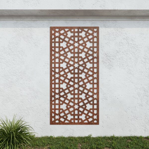 Corten-Steel-No211-Metal-Garden-Screen