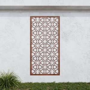 Corten Steel No214 Metal Garden Screen