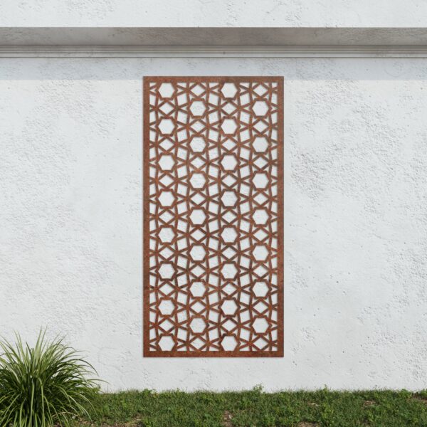 Corten-Steel-No215-Metal-Garden-Screen