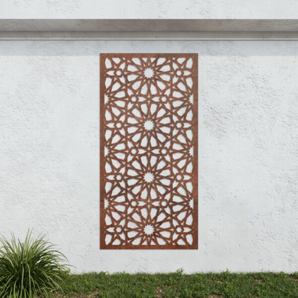 Corten-Steel-No216-Metal-Garden-Screen