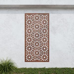 Corten Steel No217 Metal Garden Screen