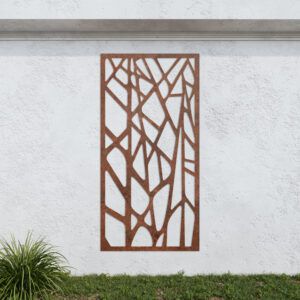 Corten Steel No219 Metal Garden Screen