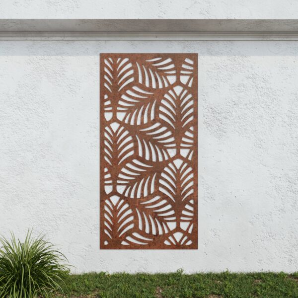 Corten-Steel-No220-Metal-Garden-Screen