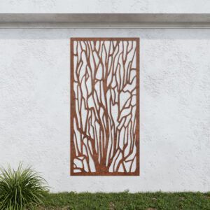 Corten Steel No221 Metal Garden Screen