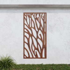 Corten Steel No227 Metal Garden Screen