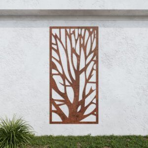 Corten Steel No229 Metal Garden Screen