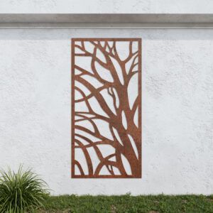 Corten Steel No231 Metal Garden Screen