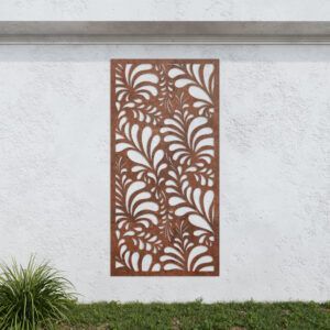 Corten Steel No233 Metal Garden Screen