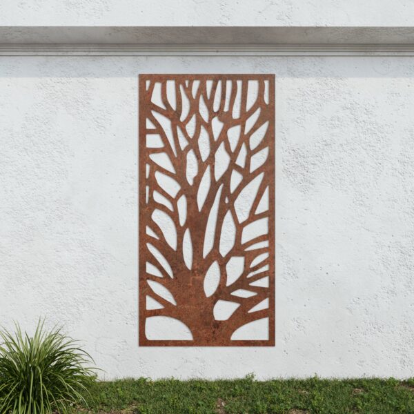 Corten-Steel-No235-Metal-Garden-Screen