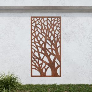 Corten Steel No236 Metal Garden Screen