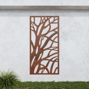 Corten Steel No238 Metal Garden Screen