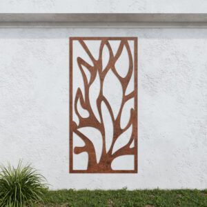 Corten Steel No239 Metal Garden Screen