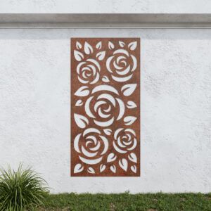 Corten Steel No243 Metal Garden Screen