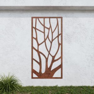 Corten Steel No247 Metal Garden Screen