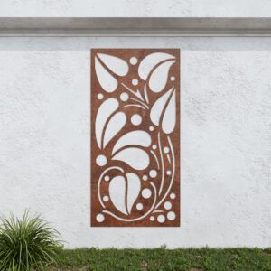 Corten Steel No252 Metal Garden Screen