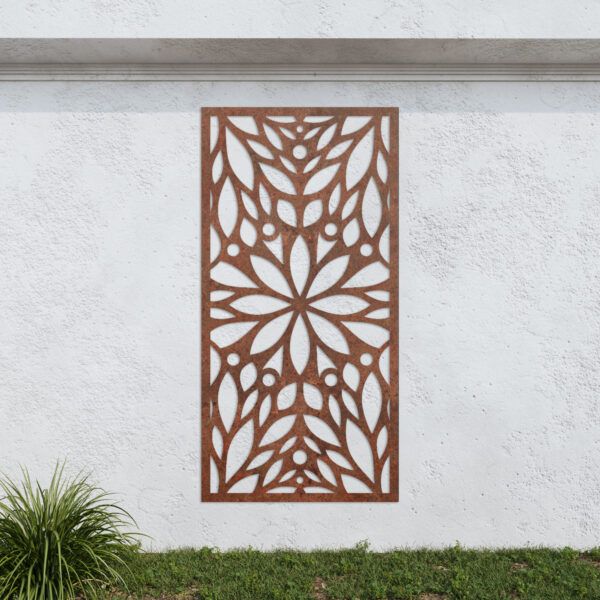 Corten Steel No260 Metal Garden Screen