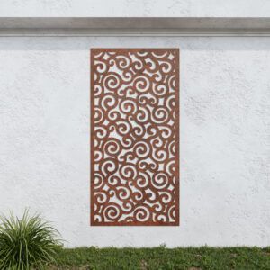 Corten Steel No264 Metal Garden Screen