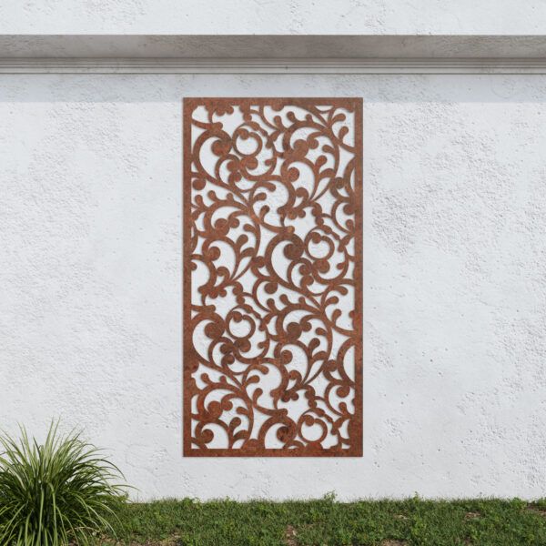 Corten Steel No265 Metal Garden Screen