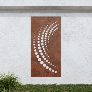 Corten Steel No30 Metal Garden Screen