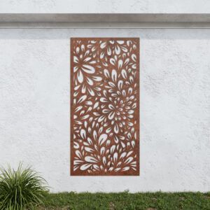 Corten Steel No4 Metal Garden Screen