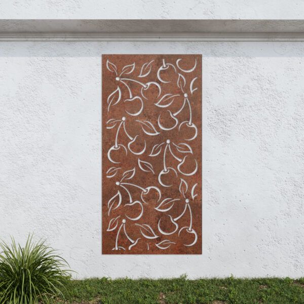 Corten Steel No65 Metal Garden Screen