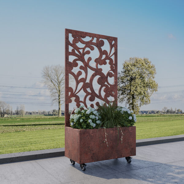 corten planter no265