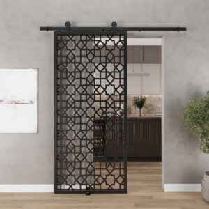 Sliding Barn Door Design No 185 – Steel Framed Sliding Door